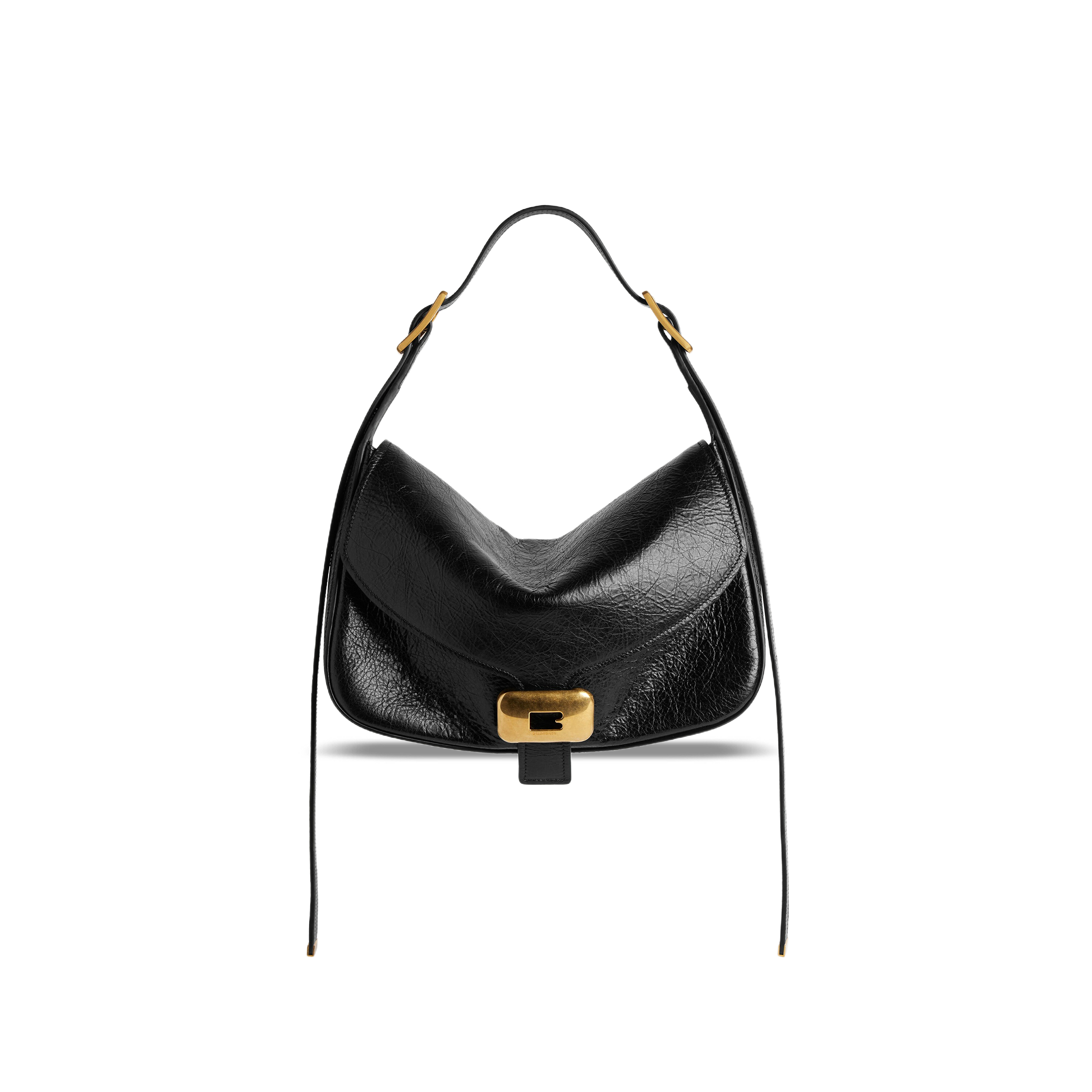 Ba1en*iaga WOMEN'S CLICCA SHOULDER BAG 8686722ACLM1000 (29*20*13cm)
